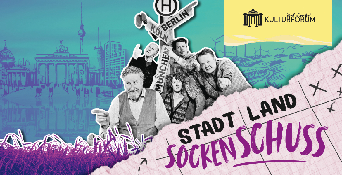 Tickets Stadt Land Sockenschuss, Kabarett - Theater Distel in Bad Nenndorf