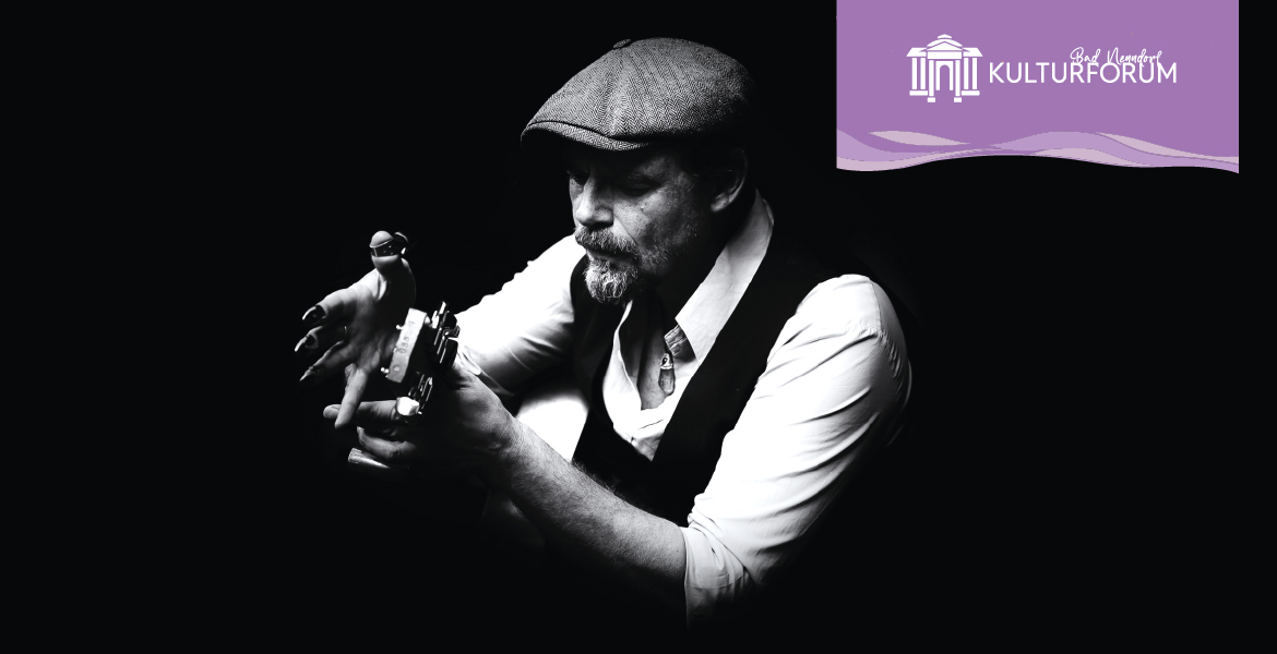 Tickets Kultur und Wein im Schlösschen: Tim Lothar, Acoustic Blues Storyteller in Bad Nenndorf