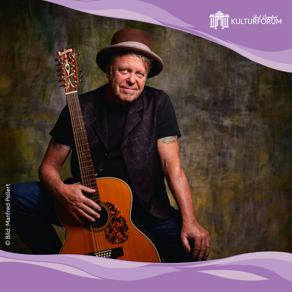 Tickets kaufen für Kultur und Wein im Rosensaal: Richie Arndt  - Tennessee & Alabama   am 21.01.2026